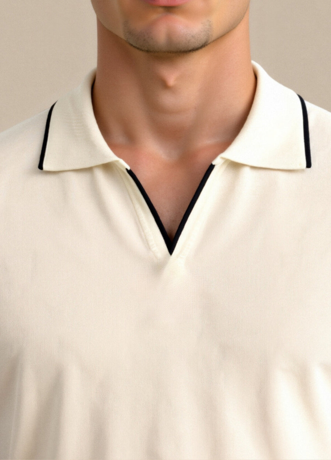 BARI Soft-Blend Tailored Polo